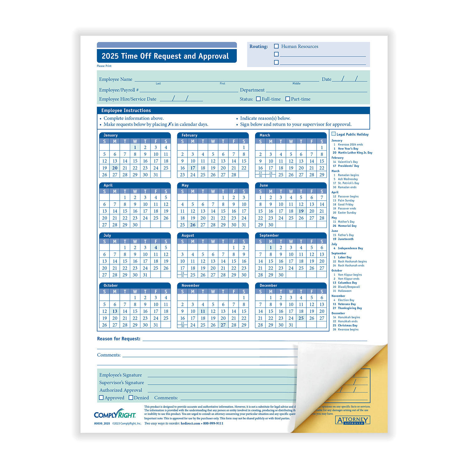 2025 Employee Vacation Planning | Vacation Planner | Hrdirect inside 2025 W 4 Form Printable