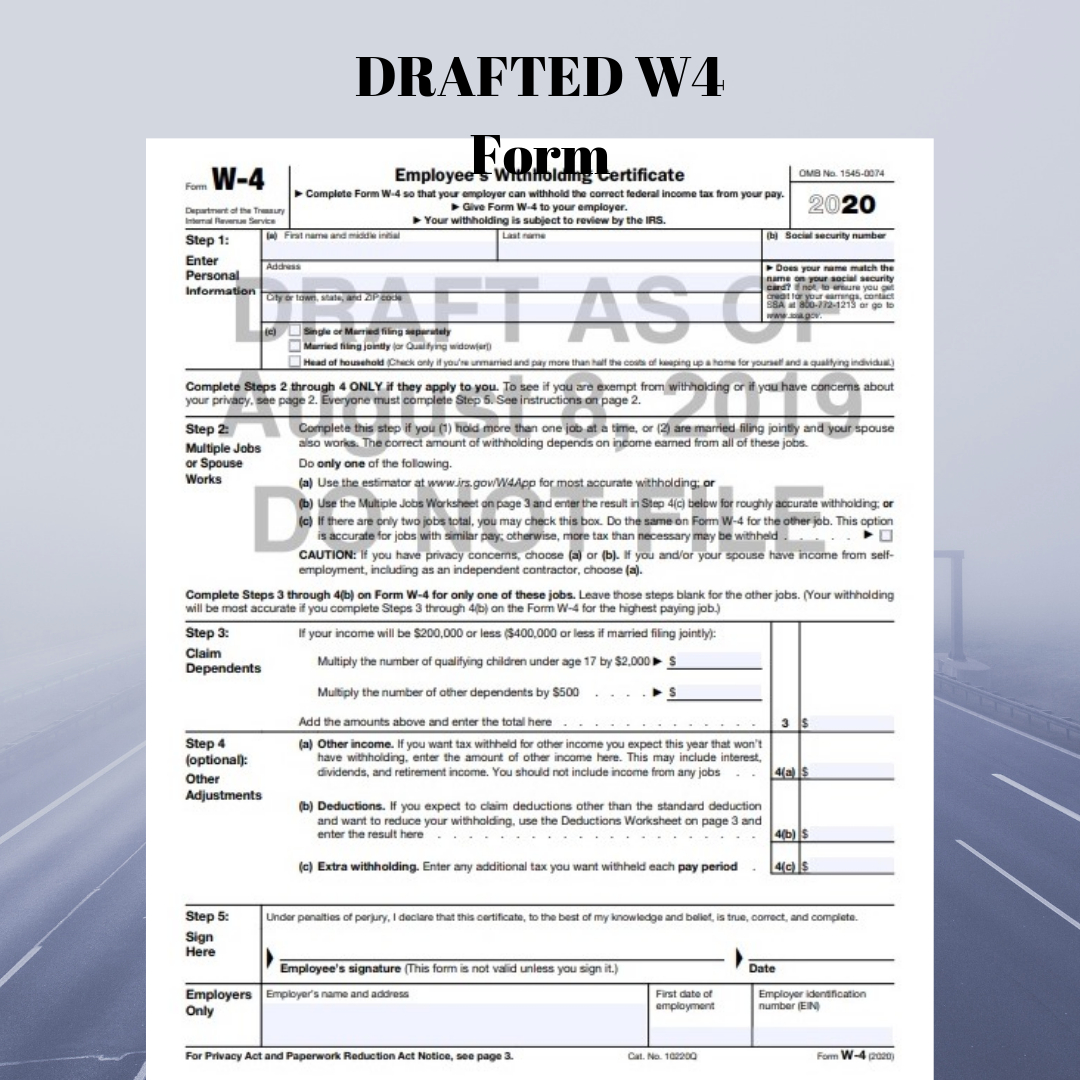 Blog Archives - M|R|B Accounting 516.427.7313 intended for 2025 Federal W4 Form PDF