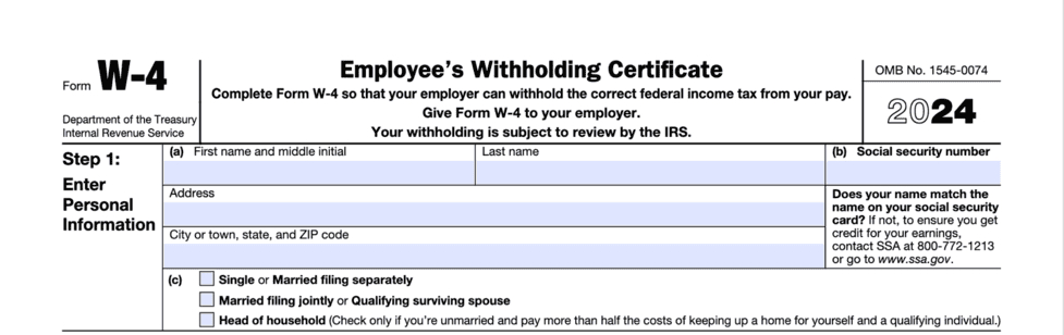 Meet The New W-4 Form! What Employers Need To Know | Onpay for Fillable 2025 W4 Form