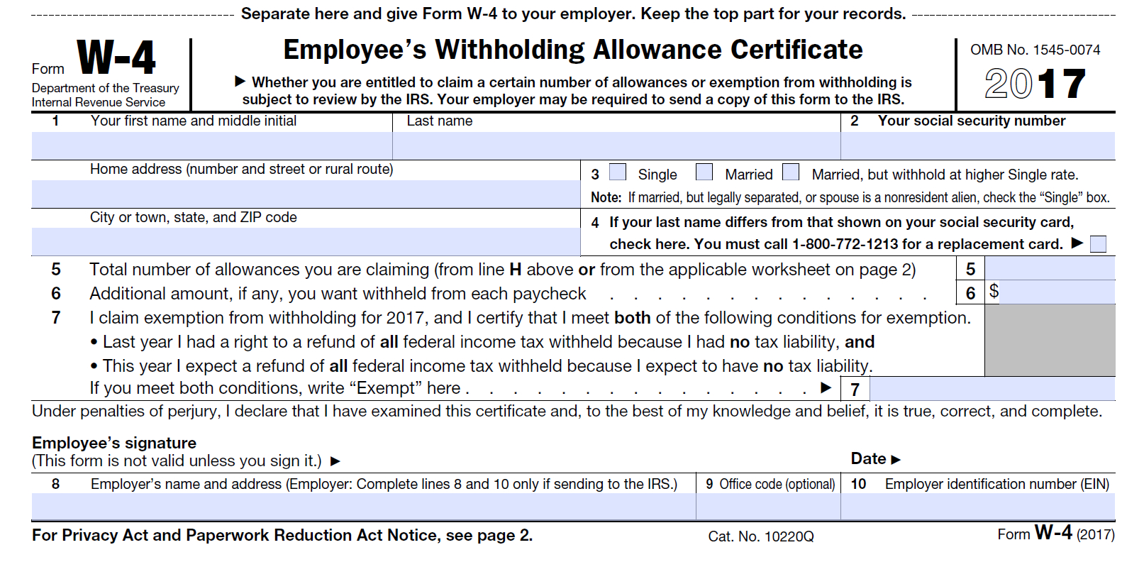 Tax News – Sbnt Express Services with regard to W4 Form 2025 Exempt