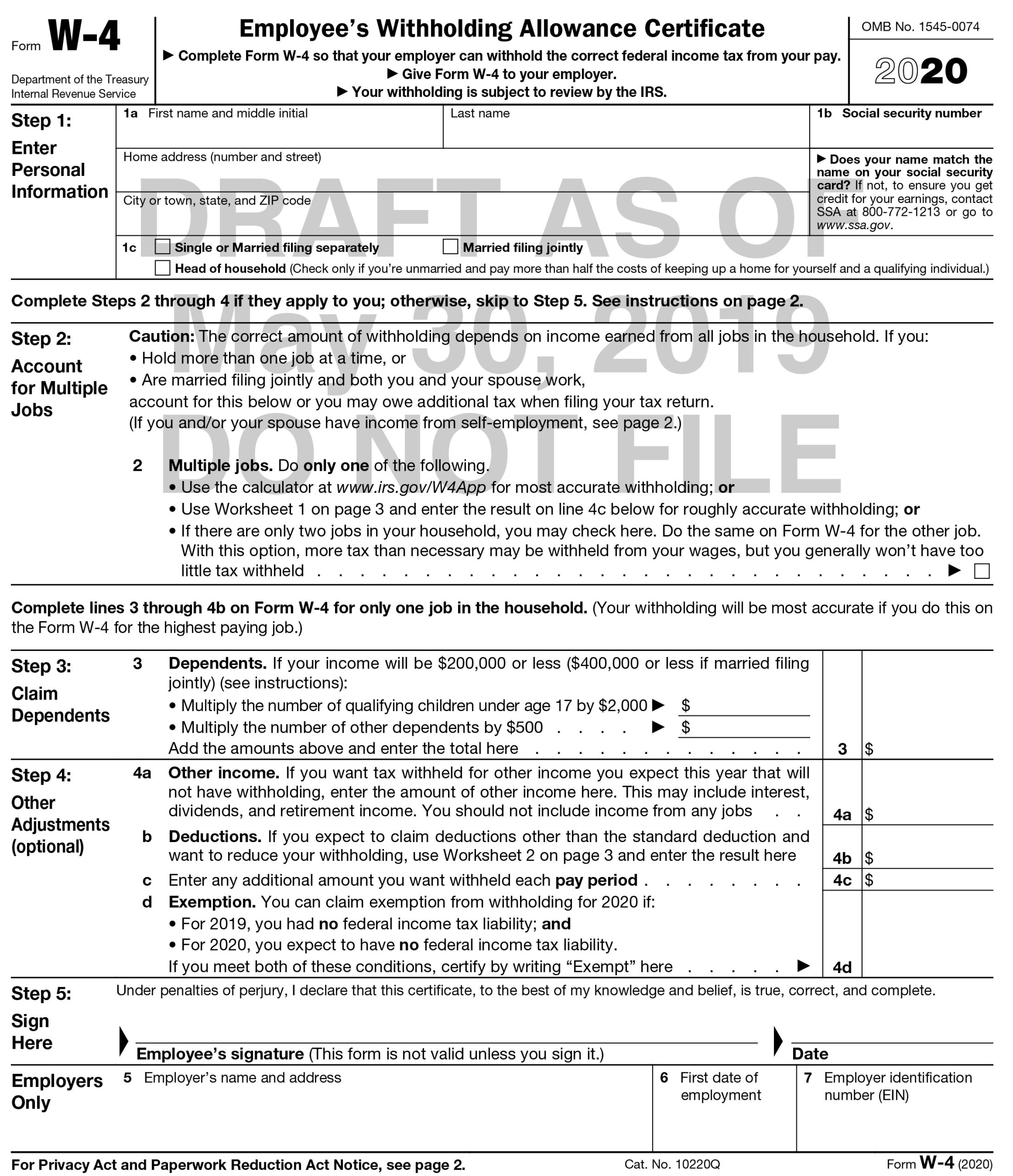 The New W-4: More Trouble Than It&amp;#039;S Worth? | Accounting Today in 2025 W4 Withholding Form